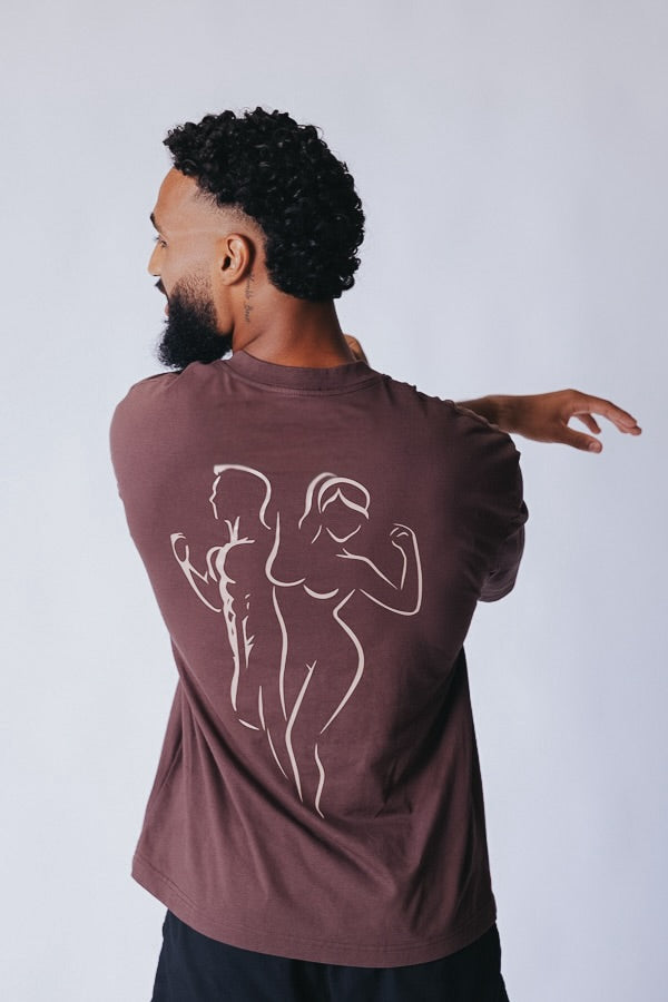 A deep brown tone that defines effortless strength and style.