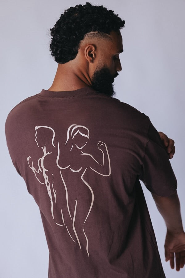 A deep brown tone that defines effortless strength and style.