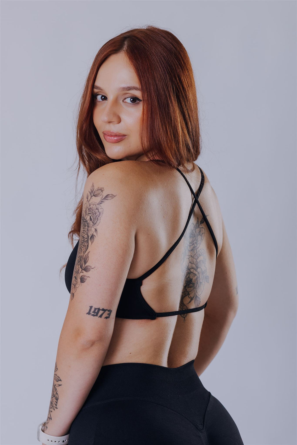 Black Multi-Way Wrap Top