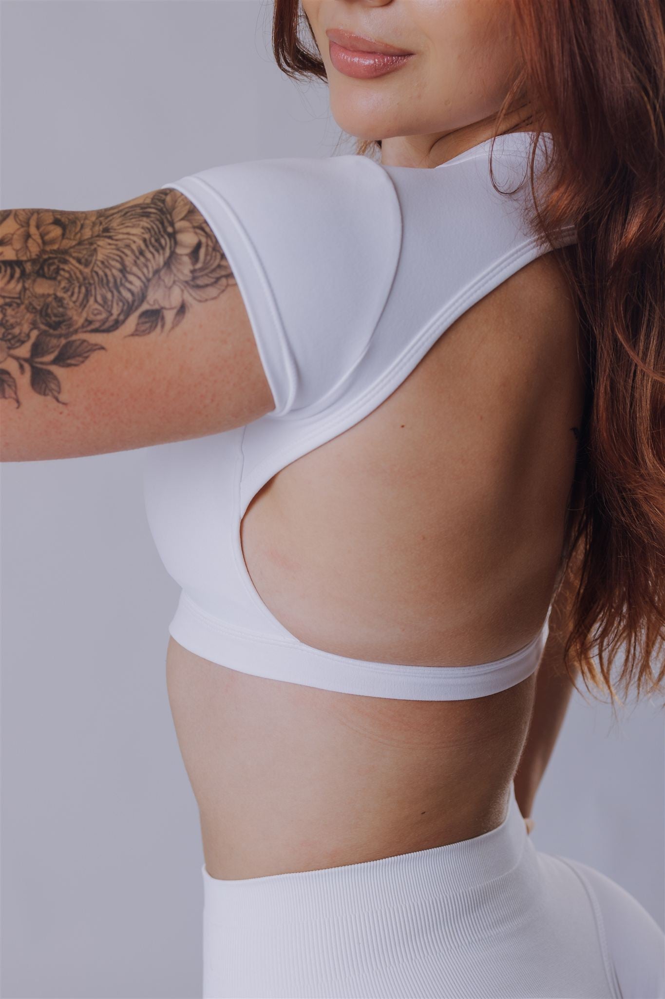 Open-Back Sports Top